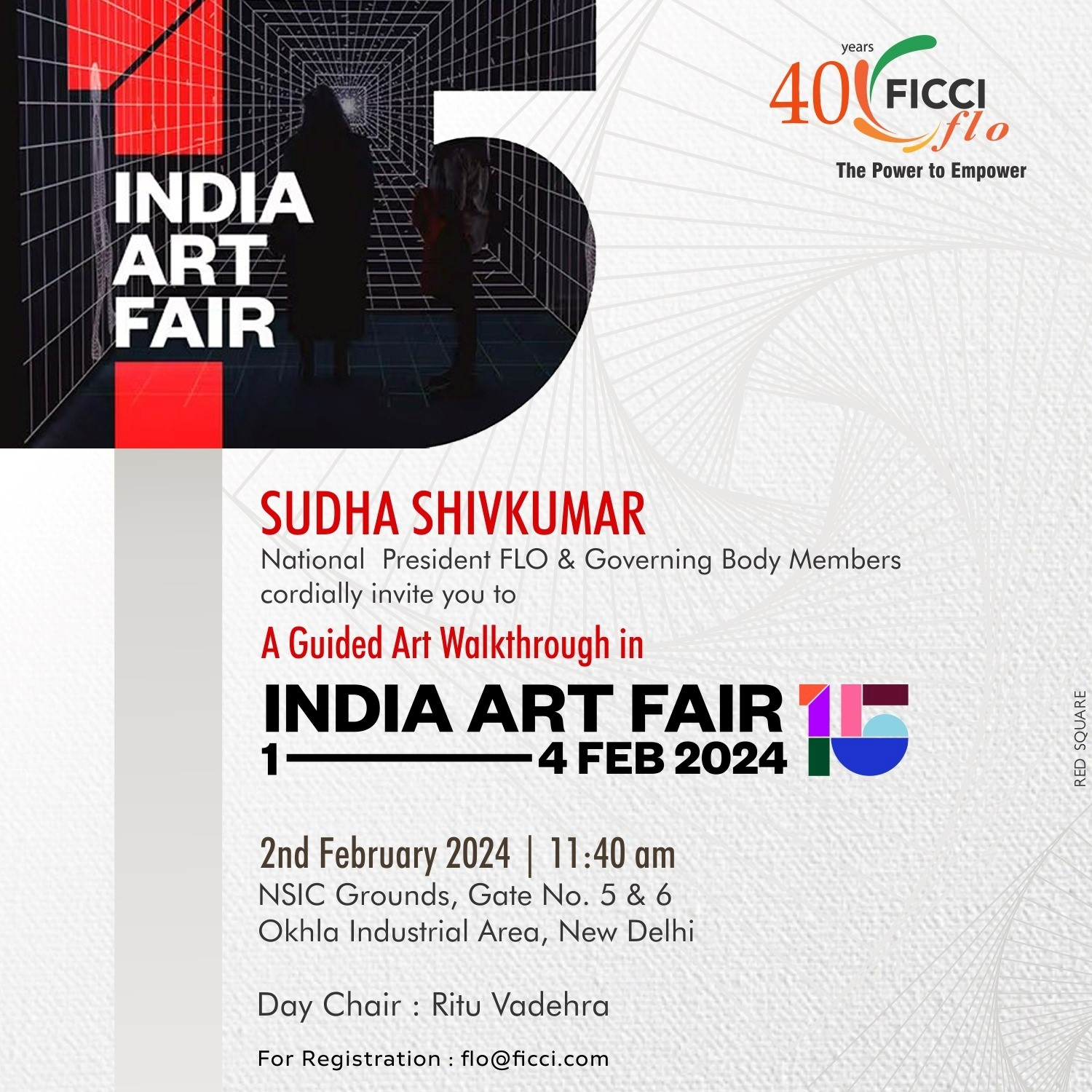 India art fair | FICCI Flo on Glue Up